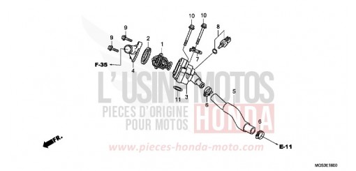 THERMOSTAT NC700XDD de 2013